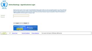 Online Bookings - Agent/Customer Login