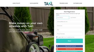 Takl | Become a Provider