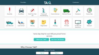 Takl | Home Services On Demand