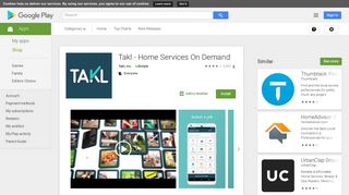 Takl - Home Services On Demand - Apps on Google Play