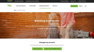 Existing Customers | TAL