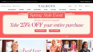 Email Offers, Flash Sales & Special Events Signup | Talbots