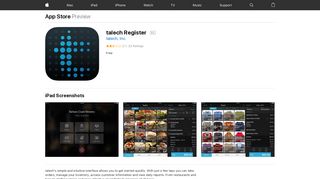 talech Register on the App Store - iTunes - Apple