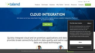 Cloud Integration - Secure, Scalable Integration Platform-as-a ... - Talend