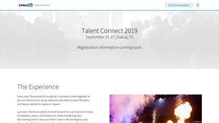 Talent Connect 2019 - LinkedIn Business Solutions