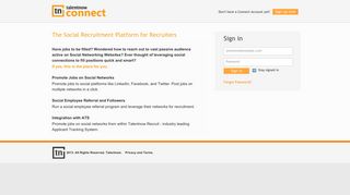 Talentnow Connect | Recruiting via Social Networks