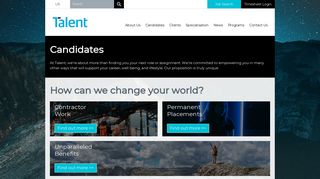 Candidates -Talent International Global IT&T Recruitment