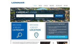 Welcome to the Lennar Talent Network - Jobs.net