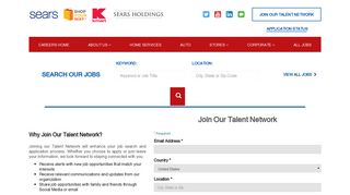 Join our Sears Talent Network - Sears Careers