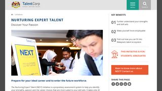 Nurturing Expert Talent - Initiatives | TalentCorp Malaysia