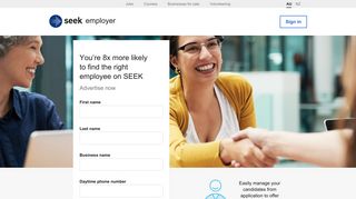 SEEK Employer: Login & Find Talent