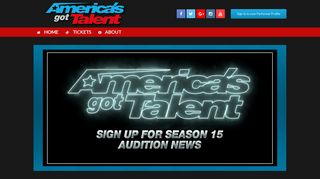 Official America's Got Talent Audition Site 2018-2019 – All the ...