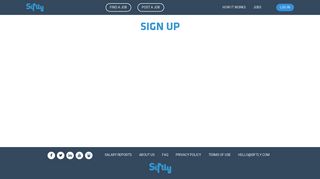 Sign Up - Siftly