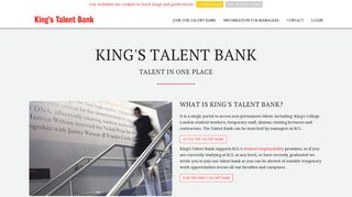 King's Talent Bank