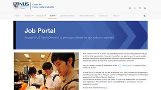 Job Portal | NUS Centre for Future-ready Graduates