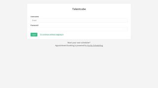 Schedule Appointment with Talentcube - Acuity Scheduling