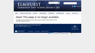 Elmhurst Community Unit School District 205: TalentEd