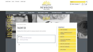 Talent Ed | Newberg Oregon School District
