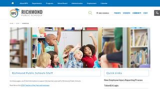 Staff / Homepage - Richmond Public Schools