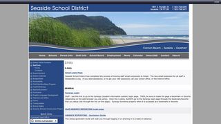 Links | Staff Info | Seaside School District