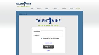 Time Card Login - Talent Mine