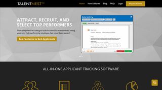 TalentNest: All-in-One Applicant Recruiting & Tracking Software