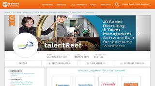 46 Companies that are using talentReef HR & Employee Management ...