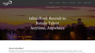 About talentReef