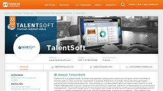 36 Customer Reviews & Customer References of TalentSoft ...
