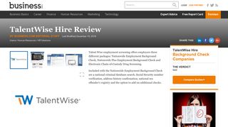 TalentWise Hire Review 2018 | Business.com