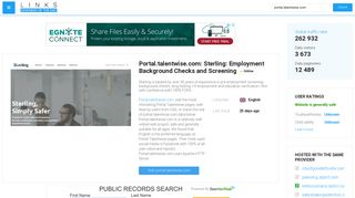 Visit Portal.talentwise.com - Sterling: Employment Background Checks ...