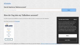 How do I log into my TalknSave account? | SIM Cards For Israel ...