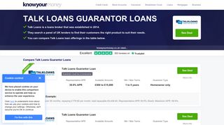 Talk Loans Guarantor Loans - Know Your Money