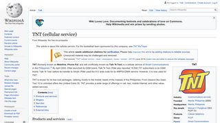 TNT (cellular service) - Wikipedia