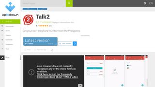 Talk2 3.1.7-release for Android - Download
