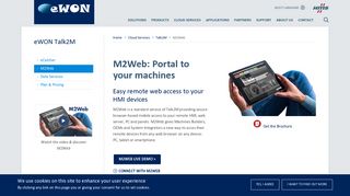 M2Web - Portal to your machines - eWON