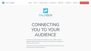 Impact Data | TalkBox