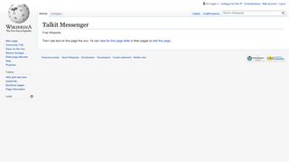 Talkit Messenger - Wikipedia