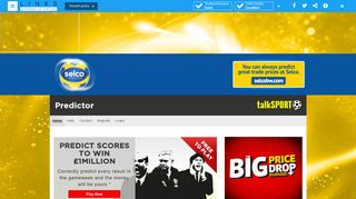 talkSPORT Predictor – Premier League football predictor game (IKTS)
