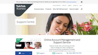Support Centre | TalkTalk Business
