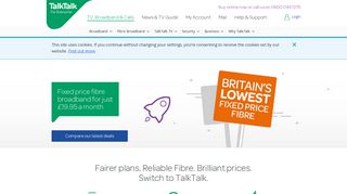 TalkTalk | Broadband, Fibre, TV and Calls