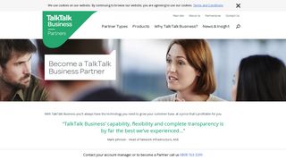 Partner Signup | Partners | TalkTalk Business