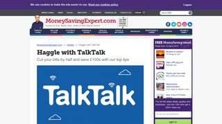 Haggle with TalkTalk: Deals for existing customers - MSE