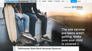 Tallahassee State Bank becomes Synovus Bank