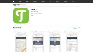Tallie on the App Store - iTunes - Apple