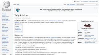 Tally Solutions - Wikipedia