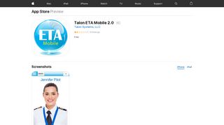 Talon ETA Mobile 2.0 on the App Store - iTunes - Apple
