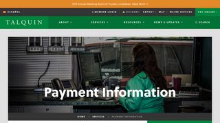 Payment Information - Talquin Electric Cooperative
