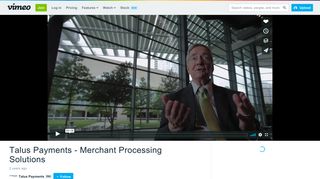 Talus Payments - Merchant Processing Solutions on Vimeo