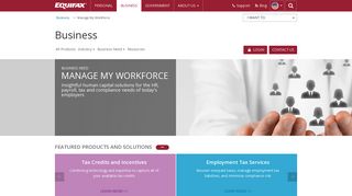 Manage My Workforce | Business | Equifax
